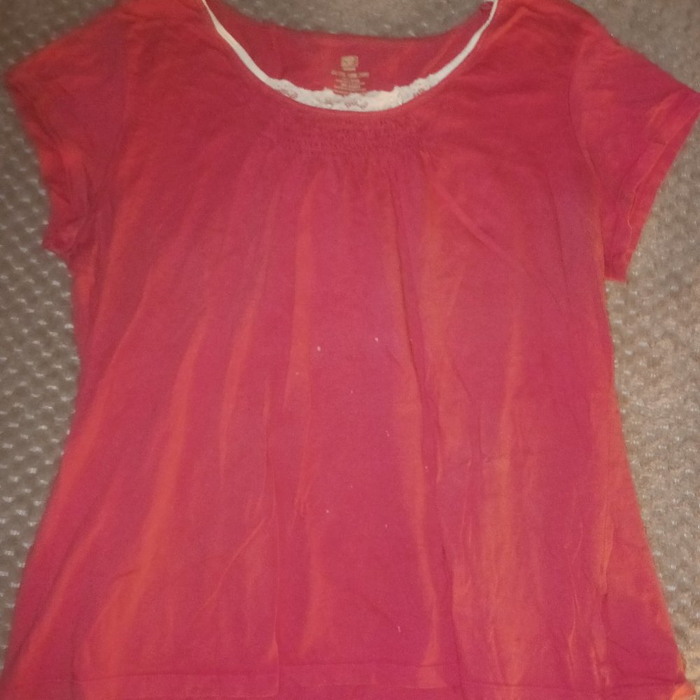 Pink Fitted Women's T-shirt